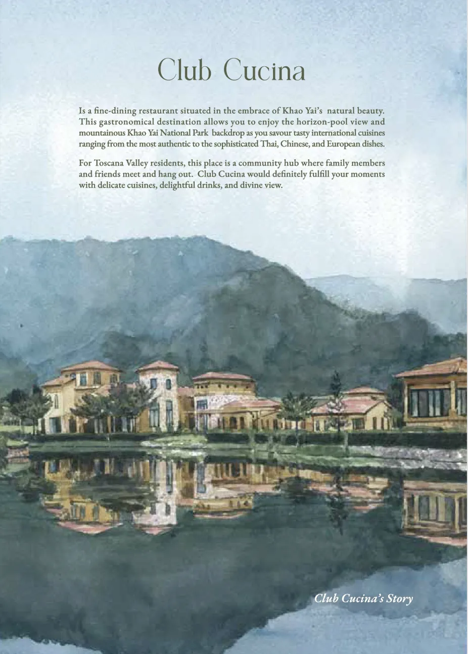 online menu club cucina